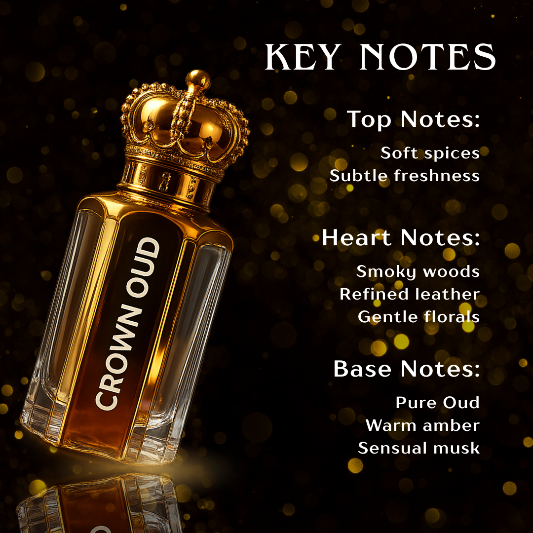 CROWN OUD – Luxury Attar (16ml)