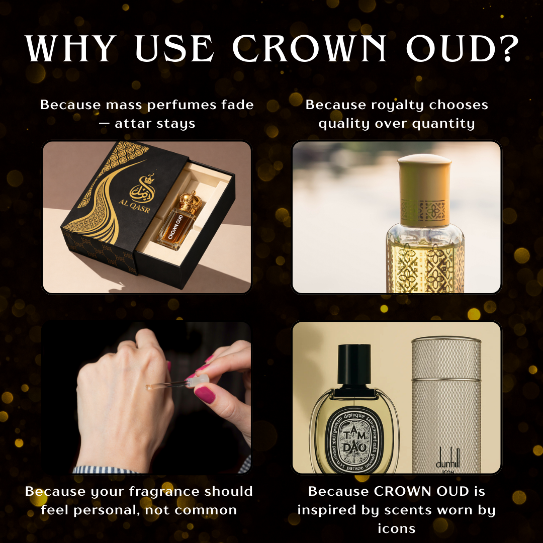 CROWN OUD – Luxury Attar (16ml)