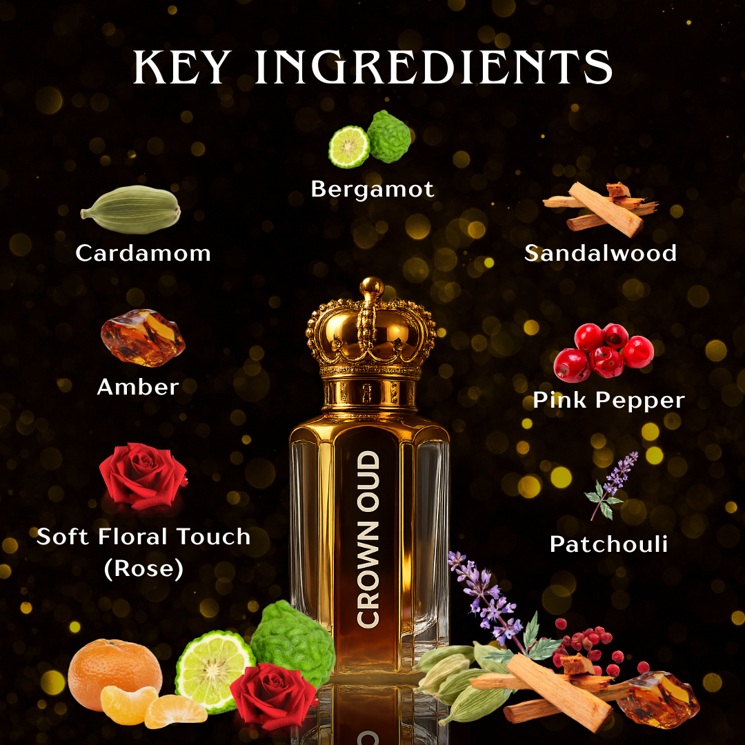 CROWN OUD – Luxury Attar (16ml)