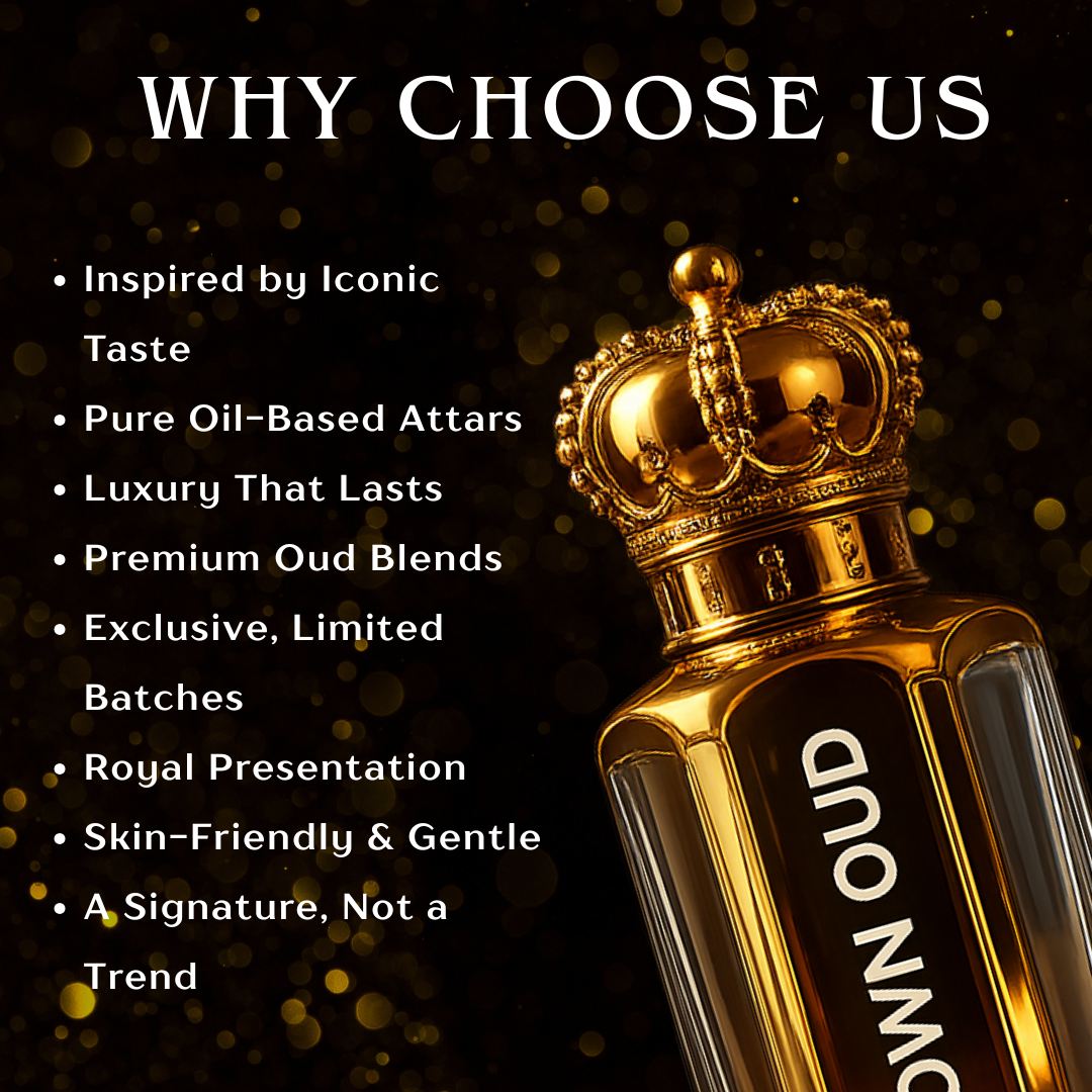 CROWN OUD – Luxury Attar (16ml)