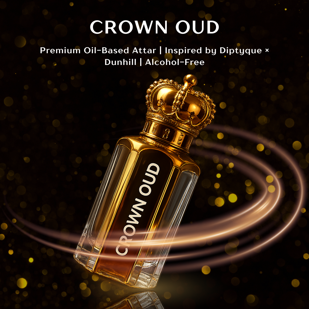 CROWN OUD – Luxury Attar (16ml)
