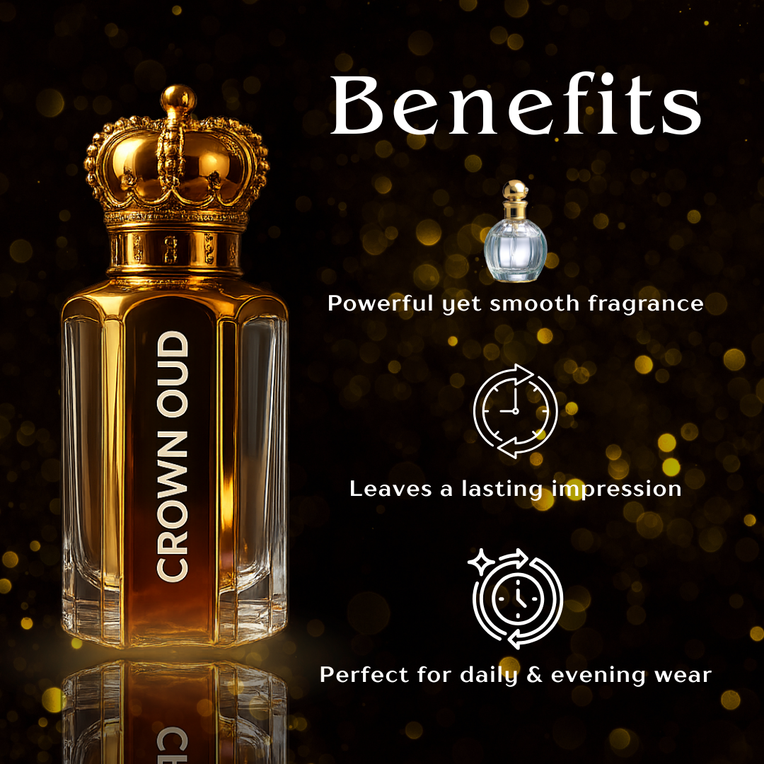 CROWN OUD – Luxury Attar (16ml)